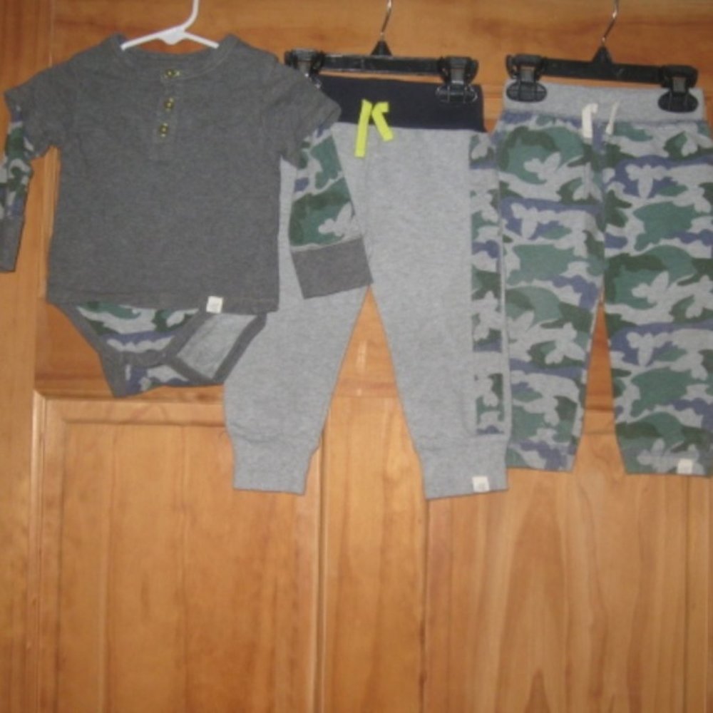 Boys Burt's Bees Baby Matching Outfit